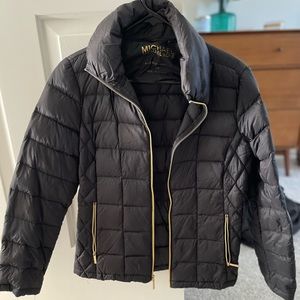 Michael Kors packable down fill jacket